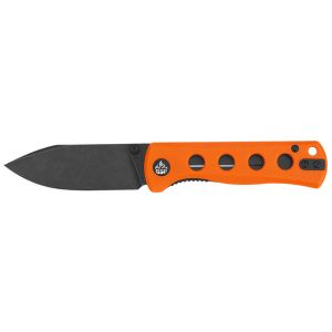 Navaja Canary Orange con hoja de acero Acero inoxidable 14C28N de 7.2 cm y empuñadura de G10 de 9.5 cm