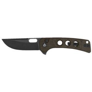 Navaja Unicorn con hoja de acero Acero inoxidable 14C28N de 8.3 cm y empuñadura de Micarta de 10.8 cm