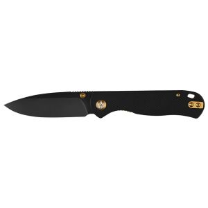 Navaja QSP Ferret 170A2 con hoja de acero NitroV de 7.6 cm y empuñadura de G-10 de 10.2 cm