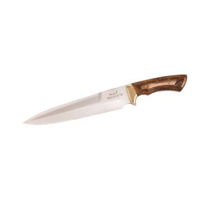 Compra aquí tu Cuchillo Muela RECOVA con hoja de acero Nitro-42 de 22,5 cm y empuñadura de madera de haya de 13 cm.  , ¡Somos su tienda en Albacete!
