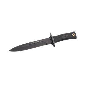 Muela Cuchillo SCORPION-19N hoja de acero MoVa de 19 cm teflonada y empuñadura de goma.