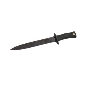 Muela Cuchillo SCORPION-26G hoja de acero MoVa de 26 cm teflonada y empuñadura de goma.