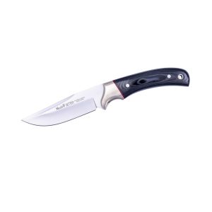 Muela Cuchillo SETTER-11M hoja de acero MoVa de 11 cm y empuñadura de micarta negra.