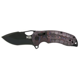 Navaja Sog Kuku XR Fatcarbon KIKUXRFC con hoja de acero XHP de 7.7 cm y empuñadura de Carbono de 10.9 cm