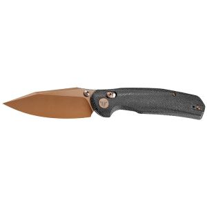 Navaja Trivisa Hornet-BM JM01BM con hoja de acero 14C28N de 8.5 cm y empuñadura de Micarta de 11.5 cm