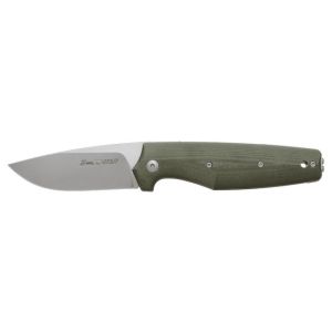 Navaja Viper Dan1 GGR V5928GGR con hoja de acero Bohler N690Co de 7,3 cm y empuñadura de G-10 verde de 10,9 cm