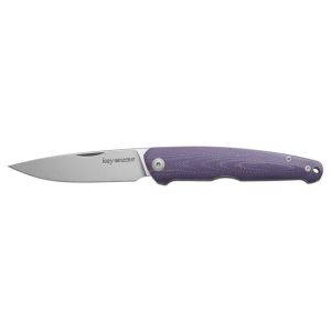 Navaja Viper Key GP V5976GP con hoja de acero Bohler M390 Microclean de 7,6 cm y empuñadura de G-10 purpura de 10,9 cm