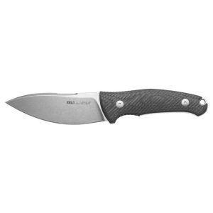 Cuchillo Viper NORDLYS GG VT4044GG con hoja de acero Bohler N690Co de 9,7 cm y empuñadura de G-10 y goma (El material se llama Suretouch negro) de 11 cm