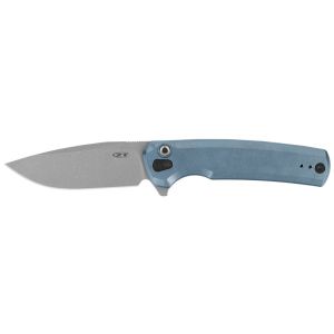 Navaja Zero Tolerance 0044BLU con hoja de acero S90VN de 8.1 cm y empuñadura de Titanio de 12.2 cm