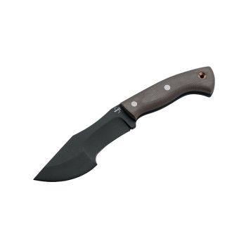 Cuchillo Böker Plus Mini Tracker 02BO027 con hoja de acero 1095 de 13,5 cm y empuñadura de micarta de 12,5 cm
