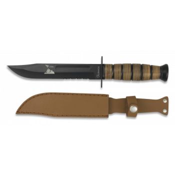 Cuchillo ALBAINOX USMC Supervivencia Con Funda hoja de 18 cm Ref. 31762