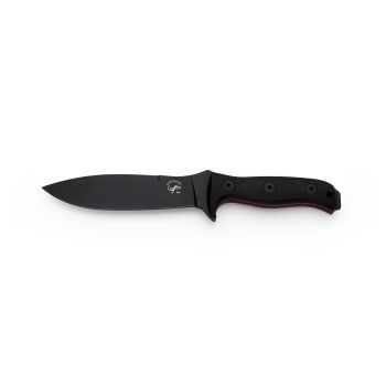 Cuchillo Salamandra ARES con hoja de acero D2 de 16 cm y empuñadura en HDM-300 de 12