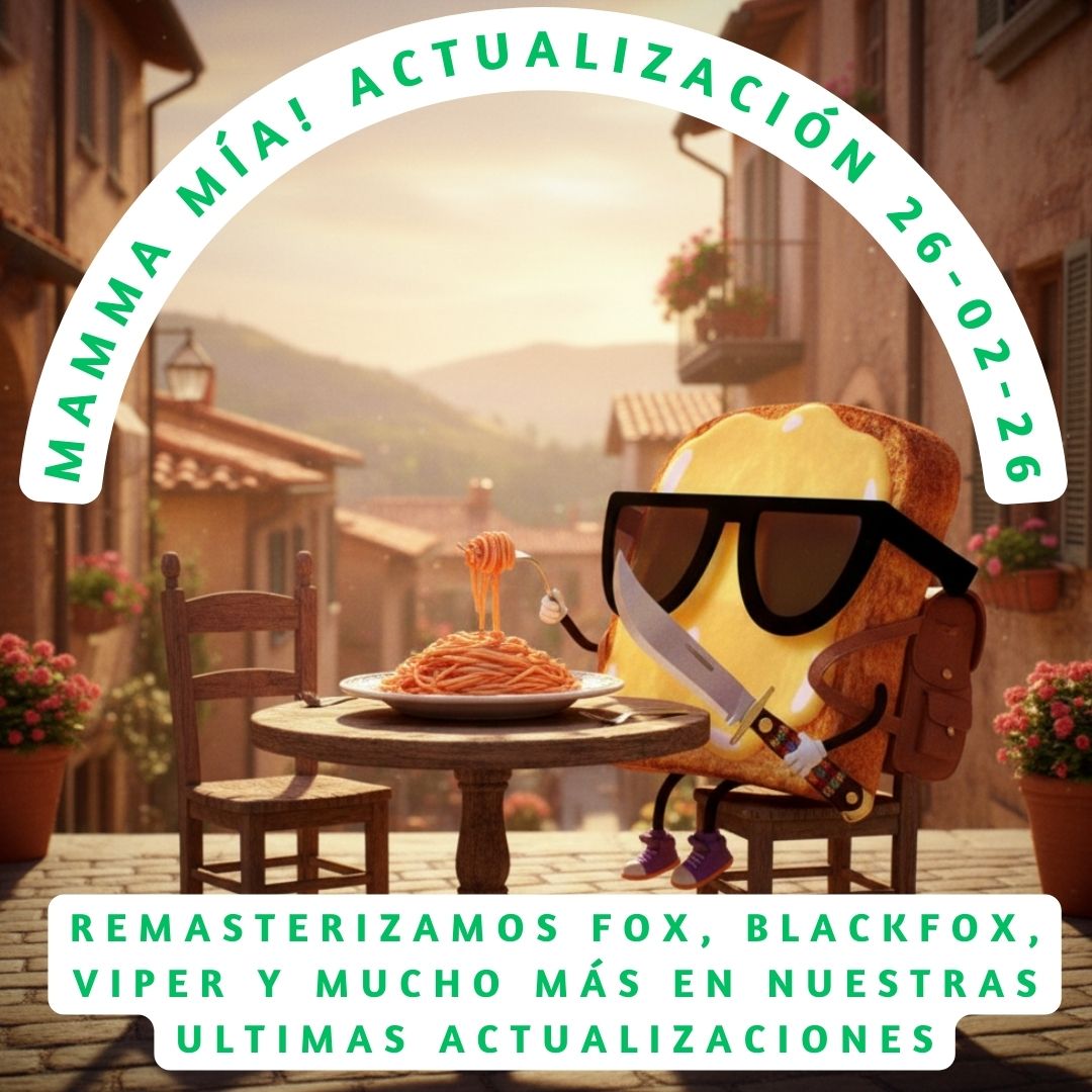 Actualización 26-02: Fox, BlackFox, Viper y más