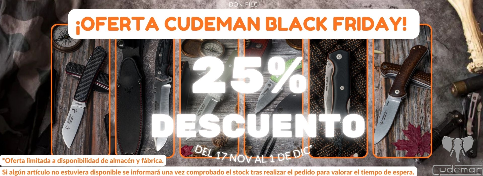Black Friday 2025 Cudeman