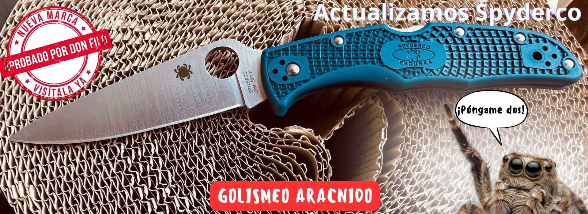 Anunciamos la reforma de Spyderco