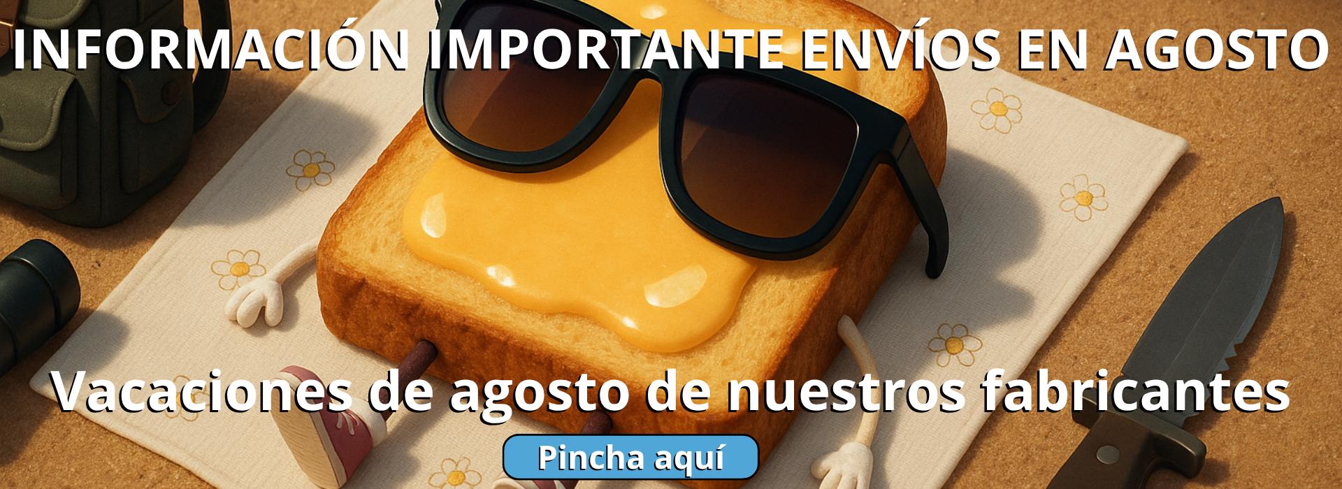 Información envíos agosto