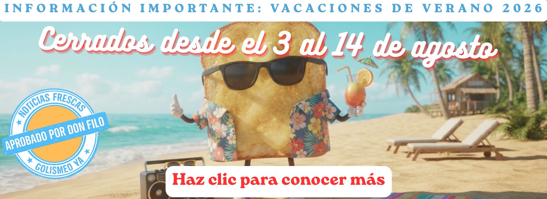 Anuncio vacaciones verano 2026